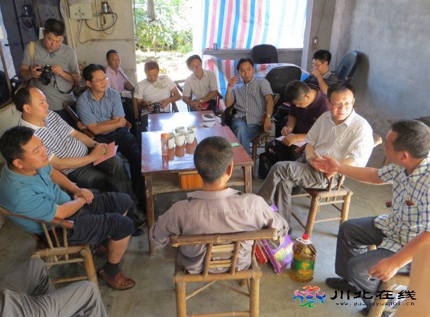 新華社四川分社黨員干部彭山走基層