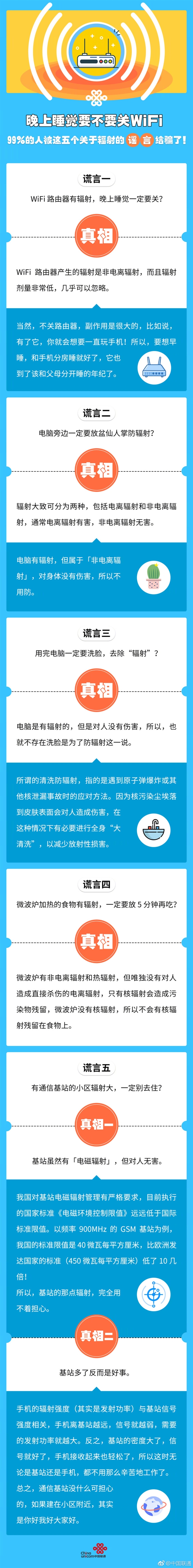 晚上睡覺要關(guān)Wi-Fi?這五條關(guān)于“輻射”說法99%的人都中招了