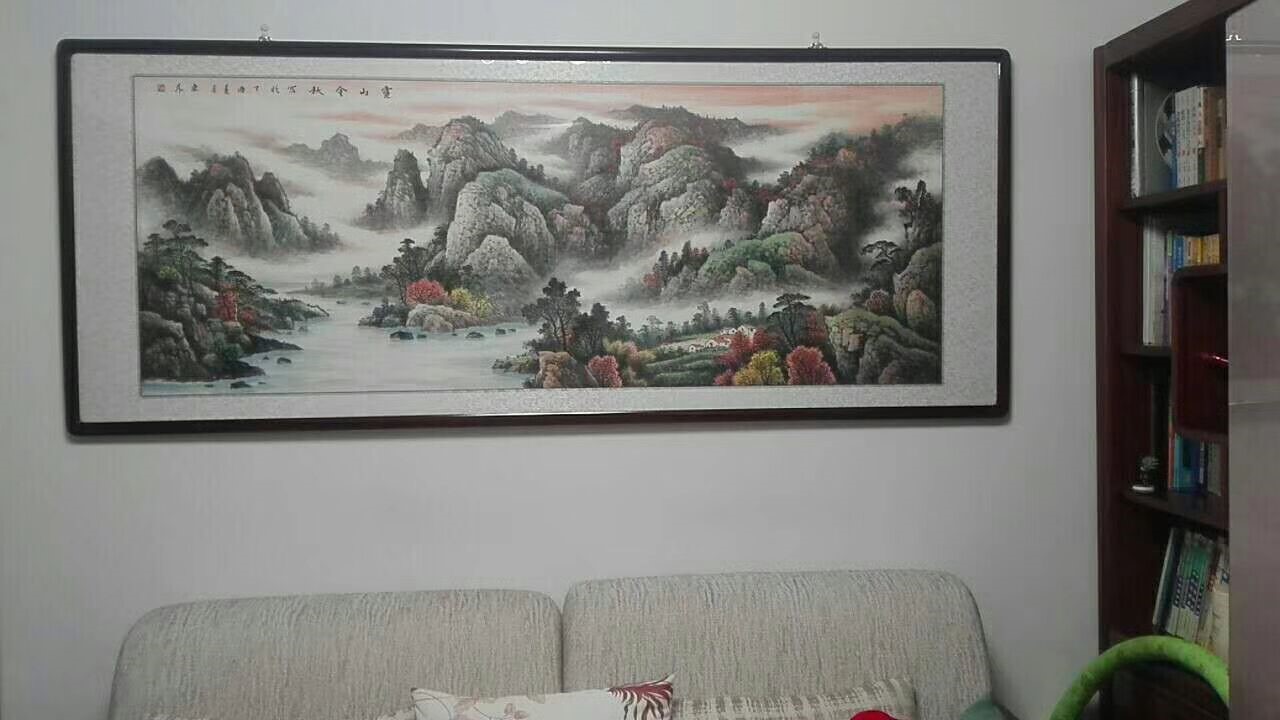 1532788975241449.jpg 易從網(wǎng)國畫購買五大優(yōu)勢: 1、與畫家直接聯(lián)系,降低每一幅字畫的成本,價格優(yōu)惠更多,讓您買的更順心! 2、每位畫家每一幅作品價格公開透明,沒有虛假,對所有買家一視同仁! 3、聯(lián)系客服支持定制,幫您把心愛的圖片變成珍品畫作,也可也在字畫作品上增添自己的祝福,是您獨一無二的專屬選擇! 4、畫家與作品合影,可以贈送祝福小視頻,拉近與藝術(shù)的距離,把藝術(shù)帶到家中!