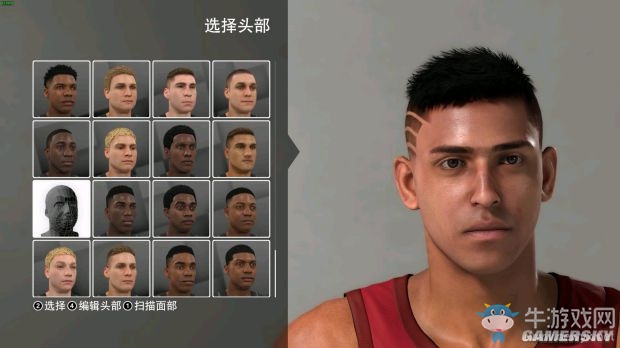 《NBA 2k19》亞洲小哥捏臉數(shù)據(jù)