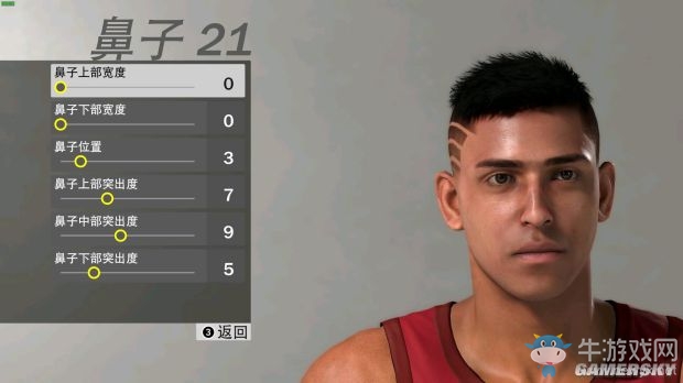 《NBA 2k19》亞洲小哥捏臉數(shù)據(jù)