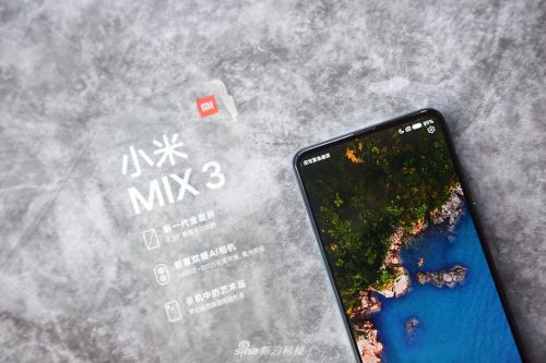 小米MIX 3真機圖賞