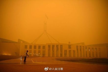 澳洲大火致首都堪培拉濃煙鎖城 澳洲大火致首都堪培拉濃煙鎖城