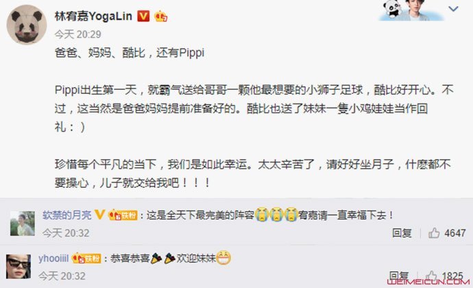 林宥嘉二胎得女照片曝光 二胎女兒名字曝光林宥嘉這一句話太圈粉