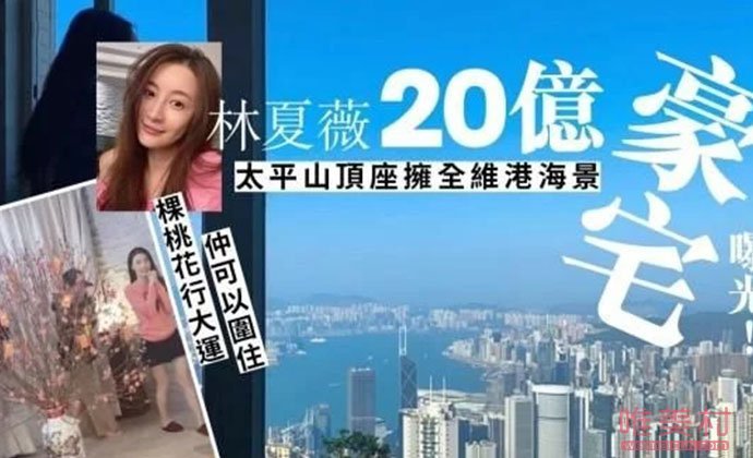 林夏薇20億豪宅曝光 愛情事業(yè)雙豐收堪稱人生贏家(圖)