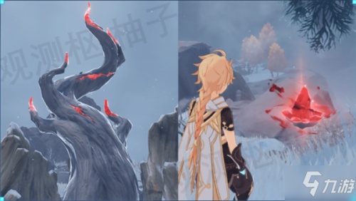 原神龍脊雪山緋紅玉髓地圖分布位置