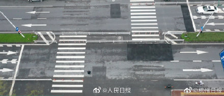 可避免“鬼探頭”!多地啟用Z字形斑馬線 可避免“鬼探頭”!多地啟用Z字形斑馬線