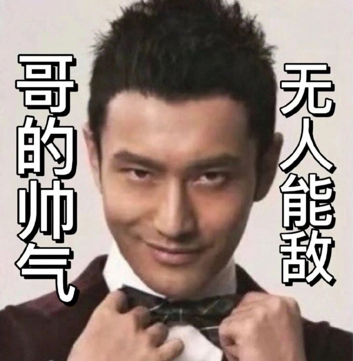 黃曉明表情包 黃曉明土味情話表情包圖片