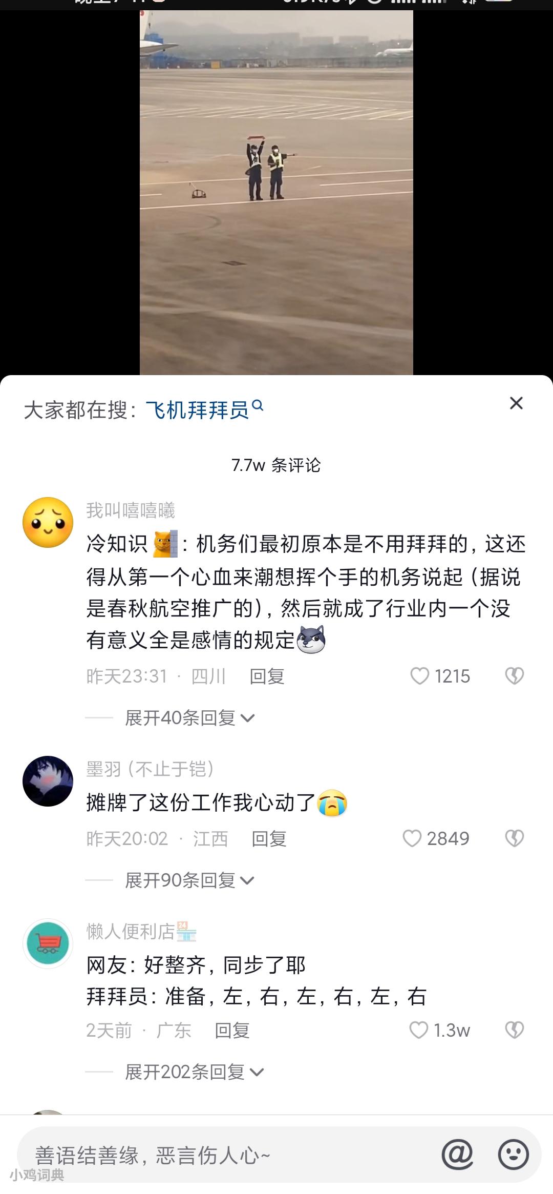 飛機(jī)拜拜員