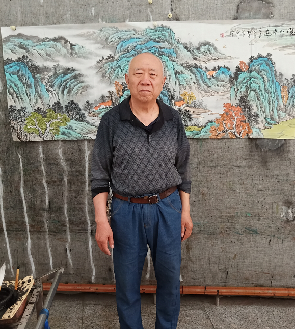 第四代大風(fēng)堂掌門人著名畫家張新慶