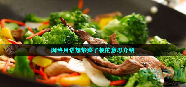 網(wǎng)絡(luò)用語想炒菜了梗的意思介紹