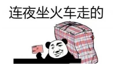 網(wǎng)絡(luò)用語(yǔ)連夜買站票走的是什么梗
