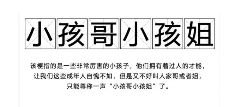 網(wǎng)絡(luò)用語小孩哥是什么梗