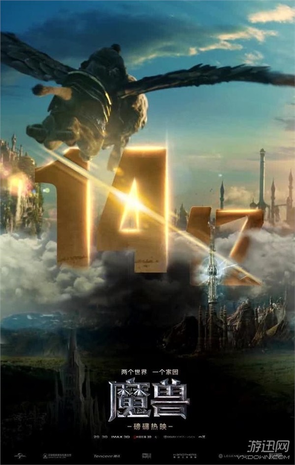 《魔獸》電影國內(nèi)票房突破14億 幾乎是一天漲一億!