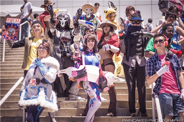 《守望先鋒》Anime Expo動漫展COS賞 死神也穿女仆裝 《守望先鋒》Anime Expo動漫展COS賞 死神也穿女仆裝