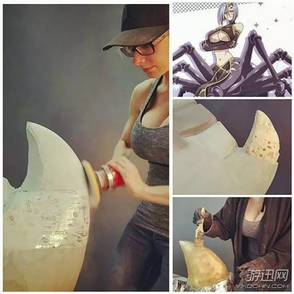 胸猛Coser挑戰(zhàn)性感蜘蛛娘 凸顯的南半球讓人移不開眼睛