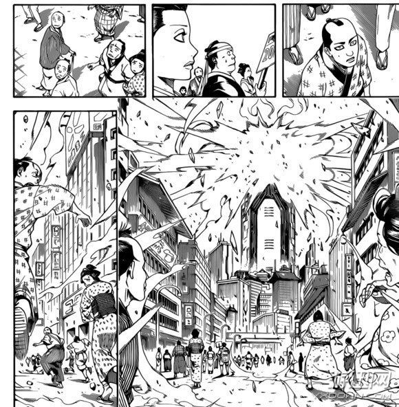 《銀魂》596話漢化在線觀看 廢柴大叔誓要奪回武士之國