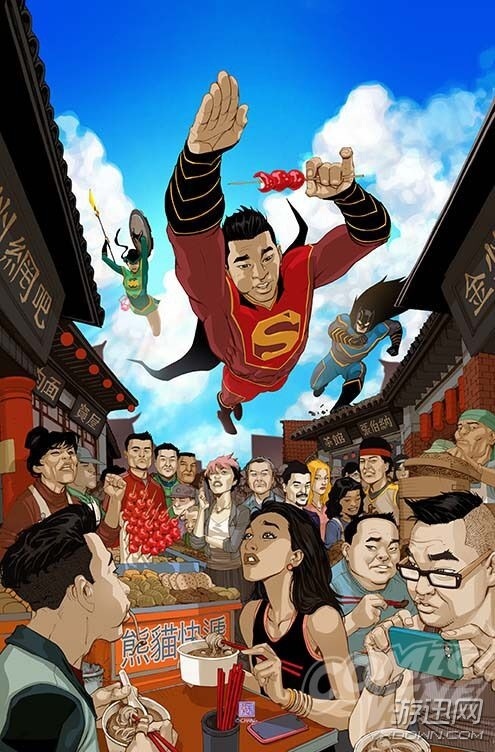 DC漫畫中國超人孔克南接受改造地點曝光:東方明珠塔 DC漫畫中國超人孔克南接受改造地點曝光:東方明珠塔