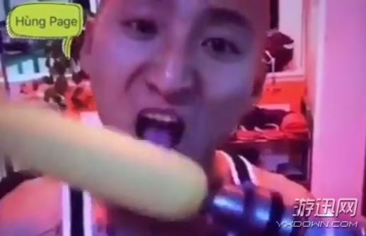 是誰給你的勇氣 光頭男子挑戰(zhàn)電鉆啃玉米門牙被崩飛