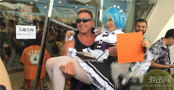 臺灣漫展驚現(xiàn)日本最清純Coser 比利♂王捕獲野生蕾姆醬