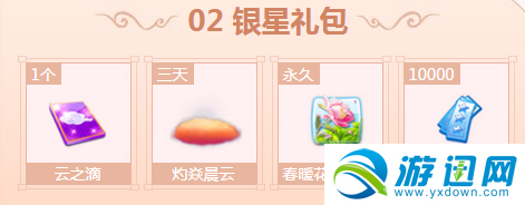 銅星禮包: